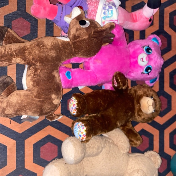 Build-A-Bear Plush Toy Collection - Pink, Brown, Tan - Picture 1 of 15